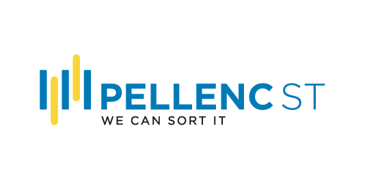 Logo Pellenc ST entreprise industrielle française basée à Pertuis qui conçoit fabrique et commercialise des machines de tri optique pour l'industrie du tri et du recyclage des déchets.